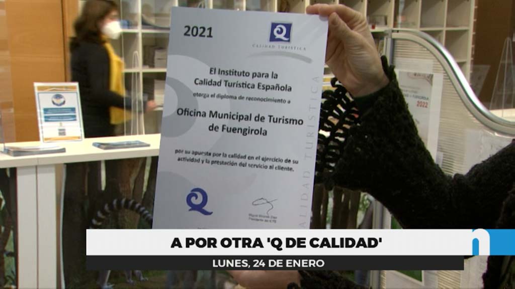 Lee más sobre el artículo La Oficina de Turismo recoge en Fitur el certificado Q de Calidad.