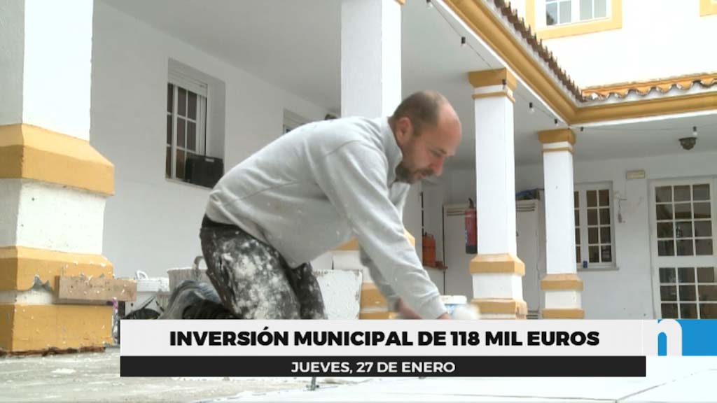 Lee más sobre el artículo Avanzan los trabajos de remodelación del patio del Hogar de Puebla Lucía