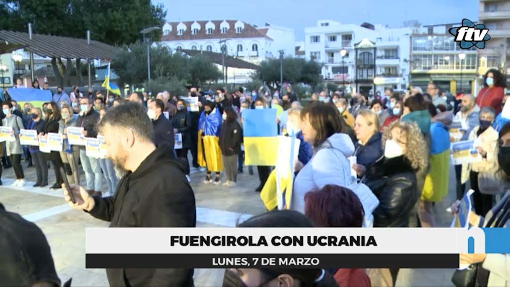 Lee más sobre el artículo La Plaza de España acoge una concentración en apoyo a Ucrania