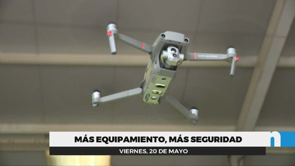 Lee más sobre el artículo Un dron y un colchón de salvamento, nuevos medios de rescate de Bomberos