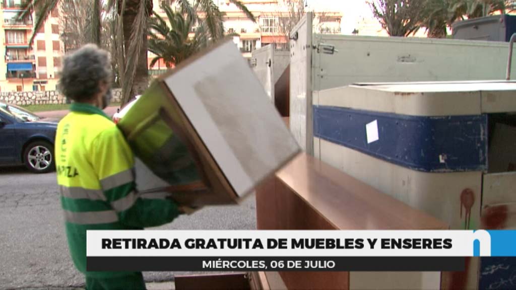 Lee más sobre el artículo 588 toneladas de muebles y enseres recogidas desde enero