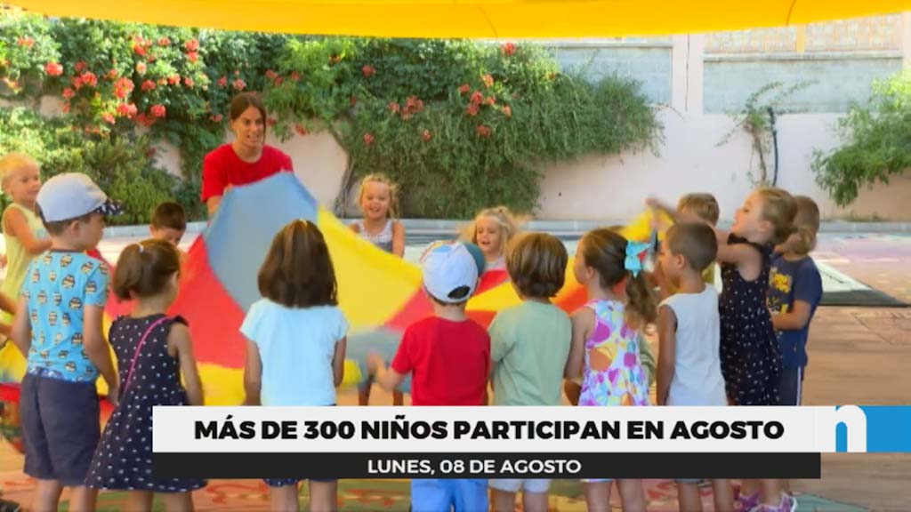 Lee más sobre el artículo Más de 300 niños participan en la Escuela Municipal de Verano en agosto