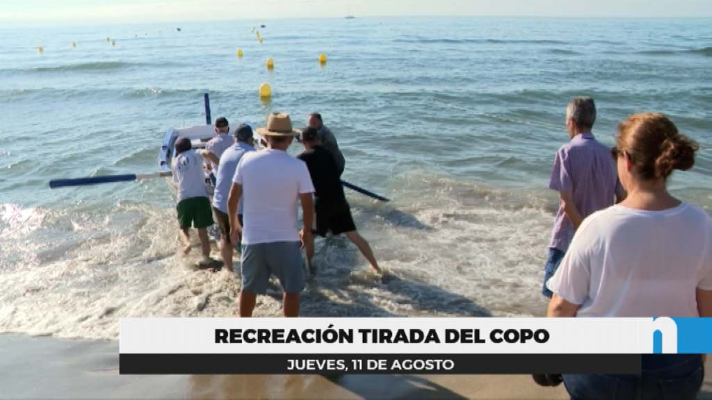 Lee más sobre el artículo La playa de Los Boliches acoge este lunes, 15 de agosto, una nueva recreación de la Tirada del Copo