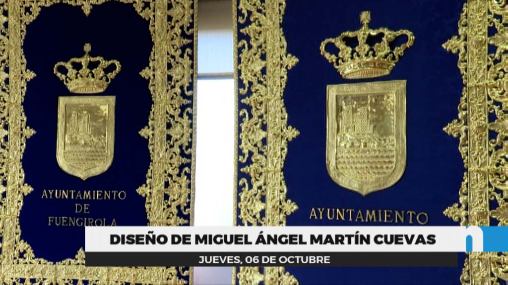 Lee más sobre el artículo La alcaldesa presenta los nuevos reposteros institucionales del Ayuntamiento, obra de Miguel Ángel Martín Cuevas