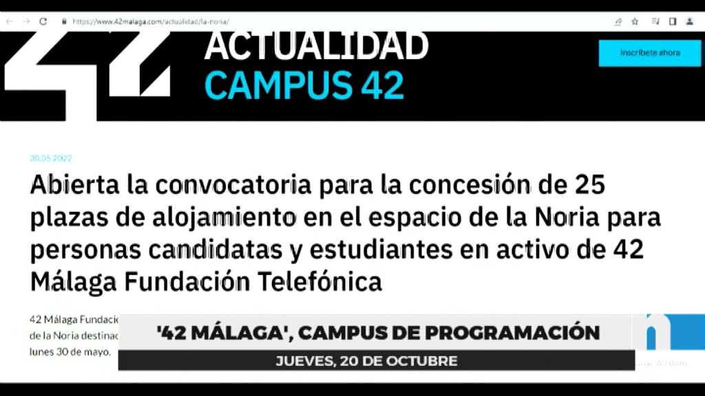 Lee más sobre el artículo El Ayuntamiento forma parte del campus de programación 42 Málaga