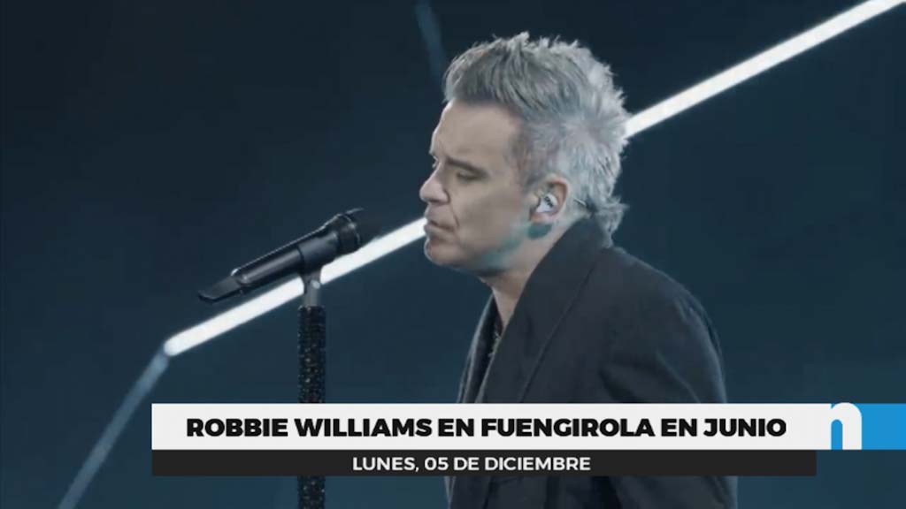 Lee más sobre el artículo Robbie Williams actuará en Fuengirola el 15 de junio