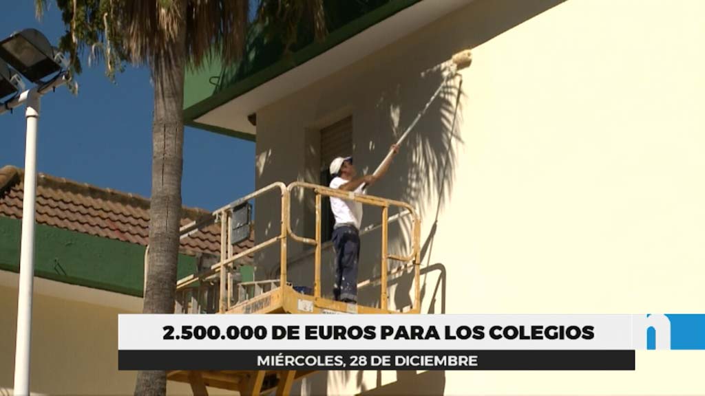 Lee más sobre el artículo El Ayuntamiento invierte 2.244.382 euros en los colegios de la ciudad