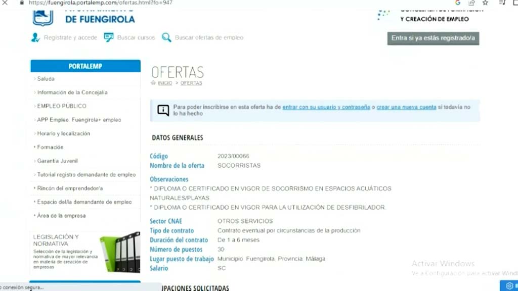 Lee más sobre el artículo Más de un centenar de ofertas de empleo en la web municipal