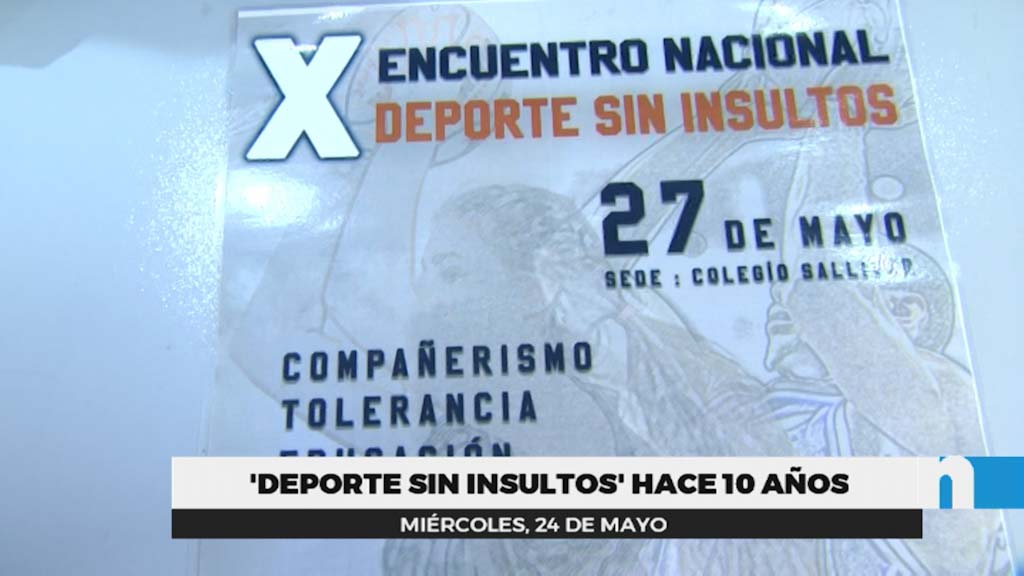 Lee más sobre el artículo Décimo Encuentro Nacional ‘Deporte sin insultos’