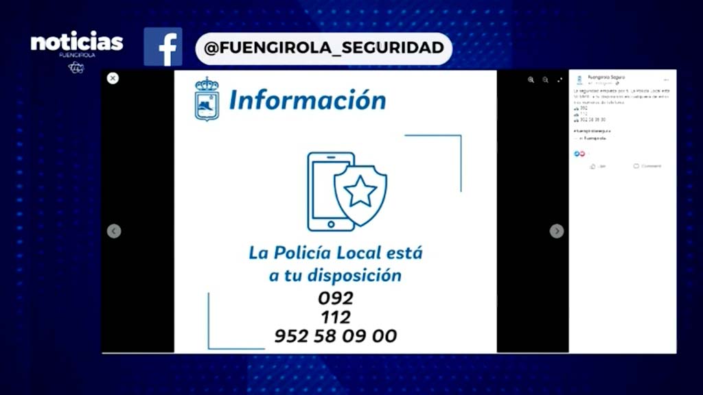 Lee más sobre el artículo Policía Local, Bomberos y Protección Civil, en redes sociales