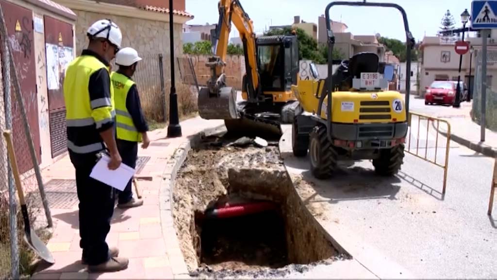 Lee más sobre el artículo Comienzan las obras de soterramiento del cableado de alta tensión de Los Pacos