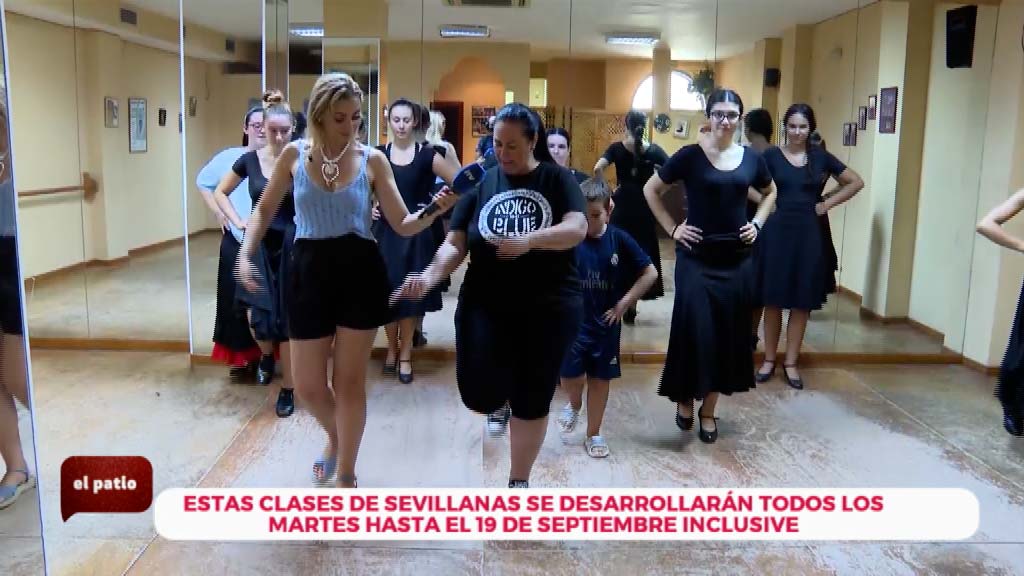 Lee más sobre el artículo Comienzan las clases del taller Sevillanas Exprés con la bailaora Juani Guerrero