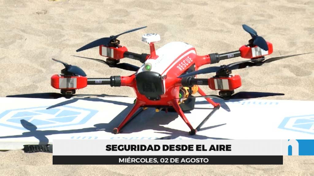 Lee más sobre el artículo El servicio de aerovigilancia de playa con drones realiza en dos meses 2.500 misiones