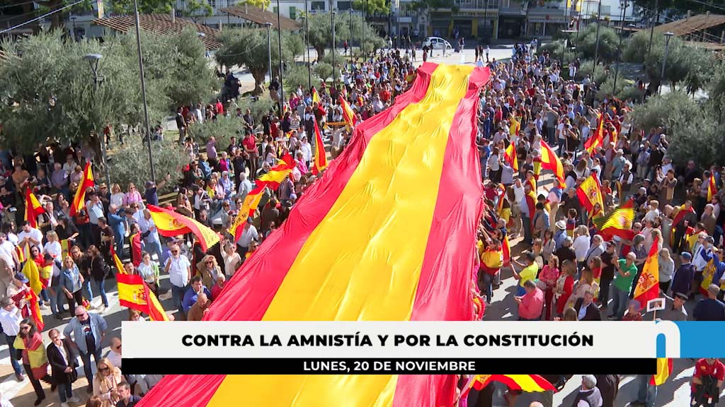 Lee más sobre el artículo Más de mil personas claman en Fuengirola contra la amnistía y a favor de la Constitución
