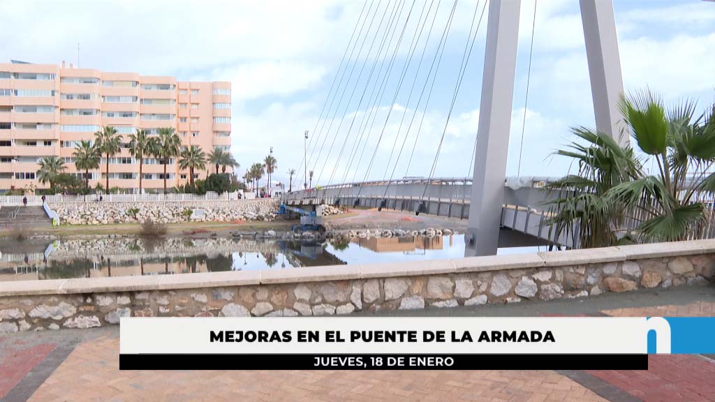 Lee más sobre el artículo El Ayuntamiento destina 450.000 euros a la renovación y mejora del Puente de la Armada