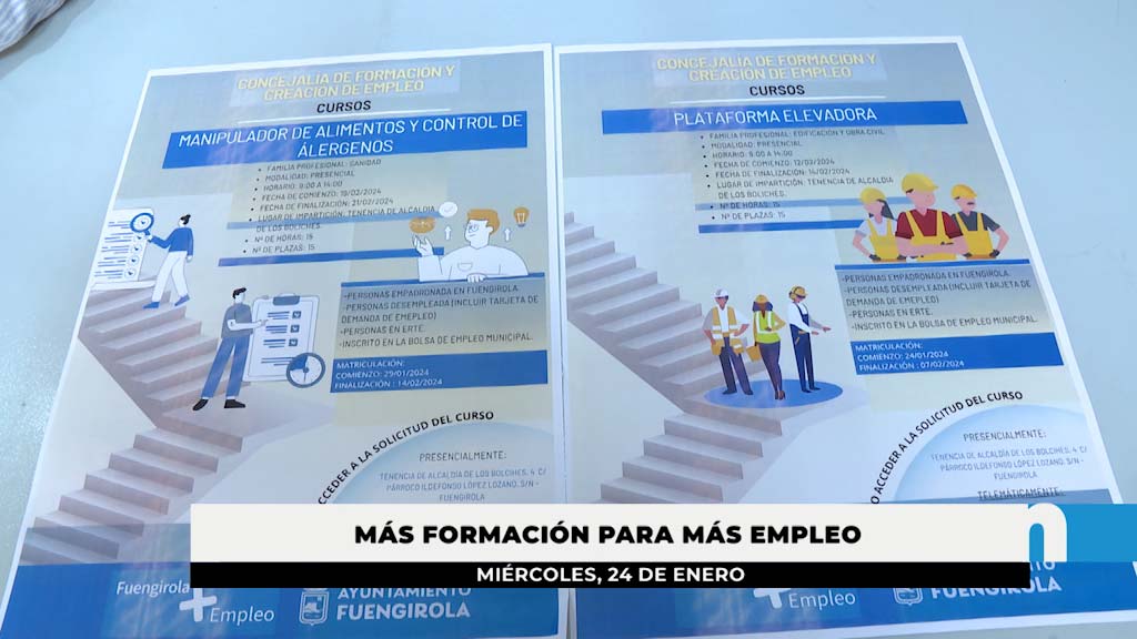 Lee más sobre el artículo El Ayuntamiento continúa con su Plan Municipal de Formación con nuevos cursos