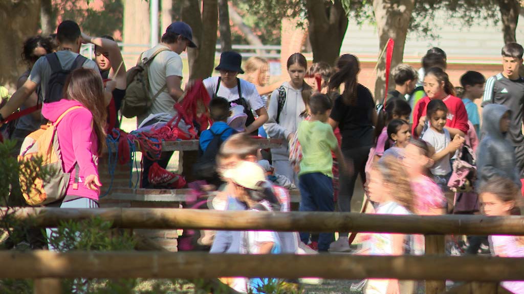El Colegio Cervantes celebra su jornada de convivencia en el parque natural El Esparragal