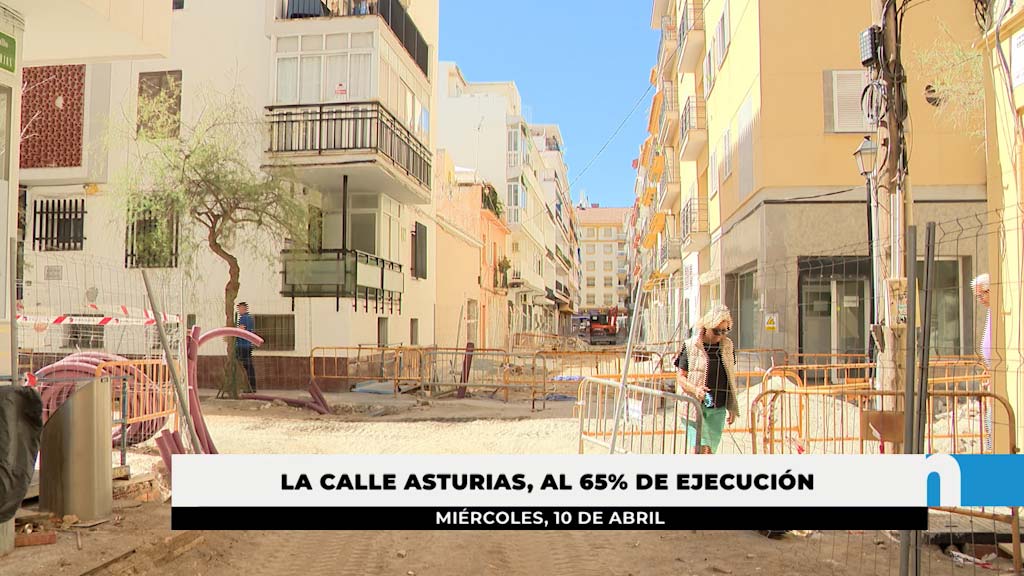 Lee más sobre el artículo La remodelación de calle Asturias está ya al 65% de su ejecución