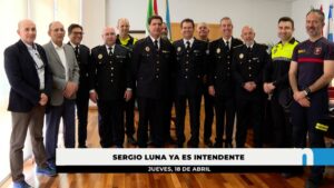 Sergio Luna toma posesión del puesto de Intendente de la Policía Local