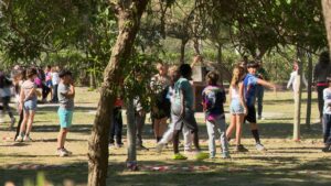 El Colegio Cervantes celebra su jornada de convivencia en el parque natural El Esparragal