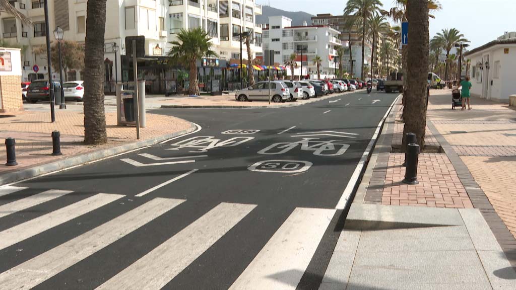 Lee más sobre el artículo Abierto al tráfico el tramo del Paseo Marítimo afectado por obras de saneamiento