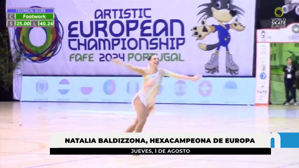 Lee más sobre el artículo Baldizzone, campeona de Europa de patinaje artístico por sexta vez consecutiva