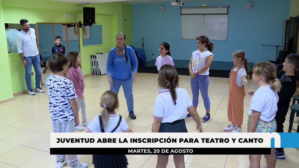 Lee más sobre el artículo Abierta la inscripción para los talleres de Teatro y Canto