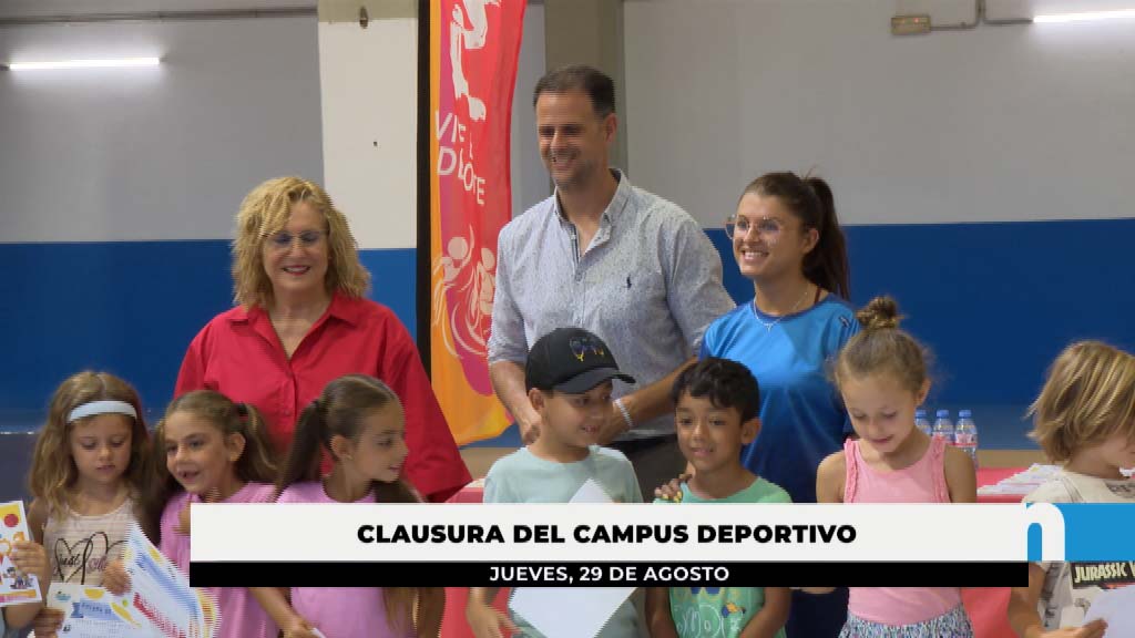 Lee más sobre el artículo Ana Mula clausura el Campus Deportivo de Verano con 300 niños