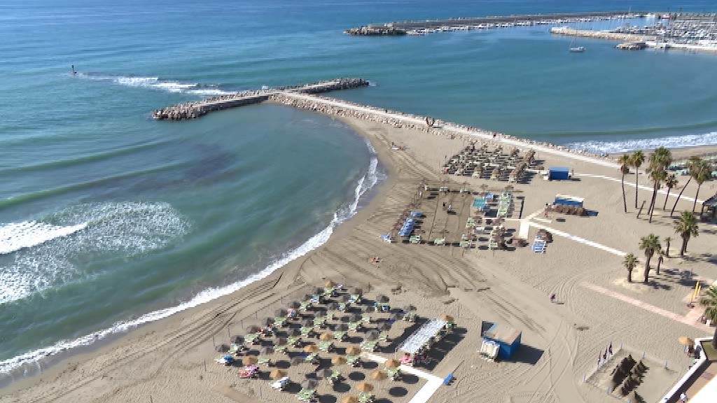 Lee más sobre el artículo Record de la temperatura del agua del mar en Fuengirola, con 27 grados