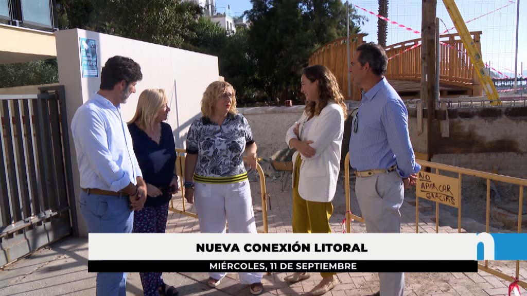 Lee más sobre el artículo La alcaldesa supervisa la instalación de la pasarela sobre el arroyo El Jardín