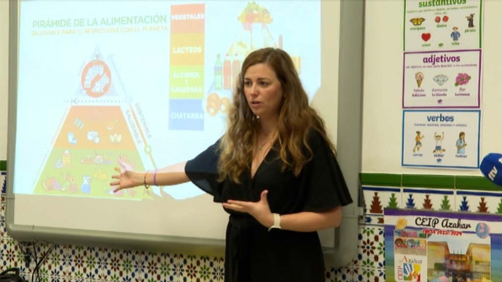 Lee más sobre el artículo Alumnos del Colegio Azahar aprenden a comer sano en las aulas