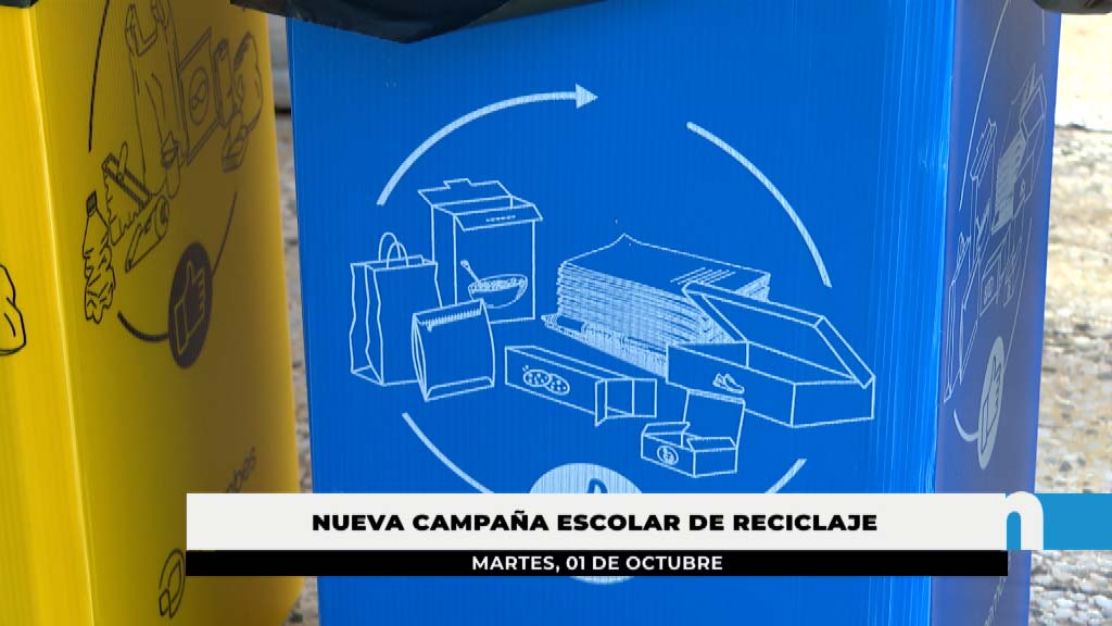 Lee más sobre el artículo El Ayuntamiento reparte 168 contenedores de papel, cartón y envases en los centros educativos de la ciudad