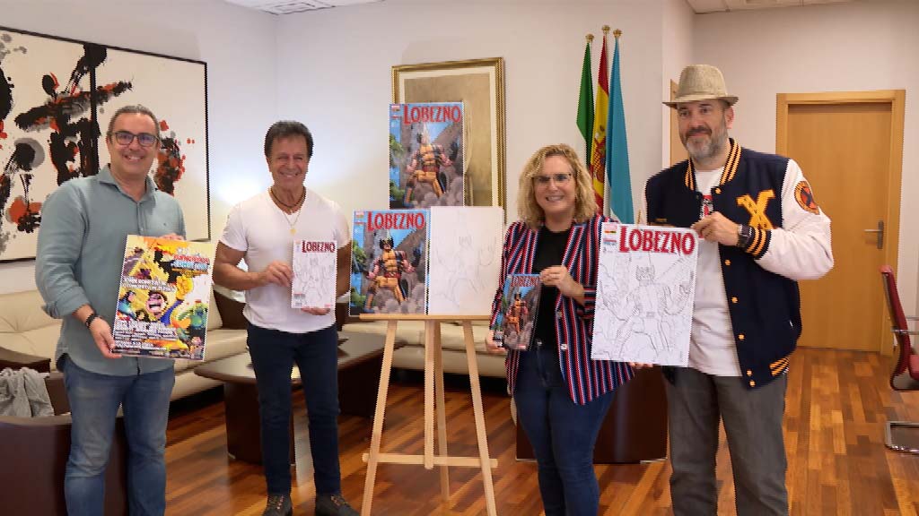 Lee más sobre el artículo La alcaldesa recibe al dibujante de Marvel John Romita Jr.