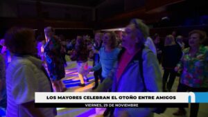 600 mayores disfrutan de la fiesta de otoño en el Palacio de la Paz