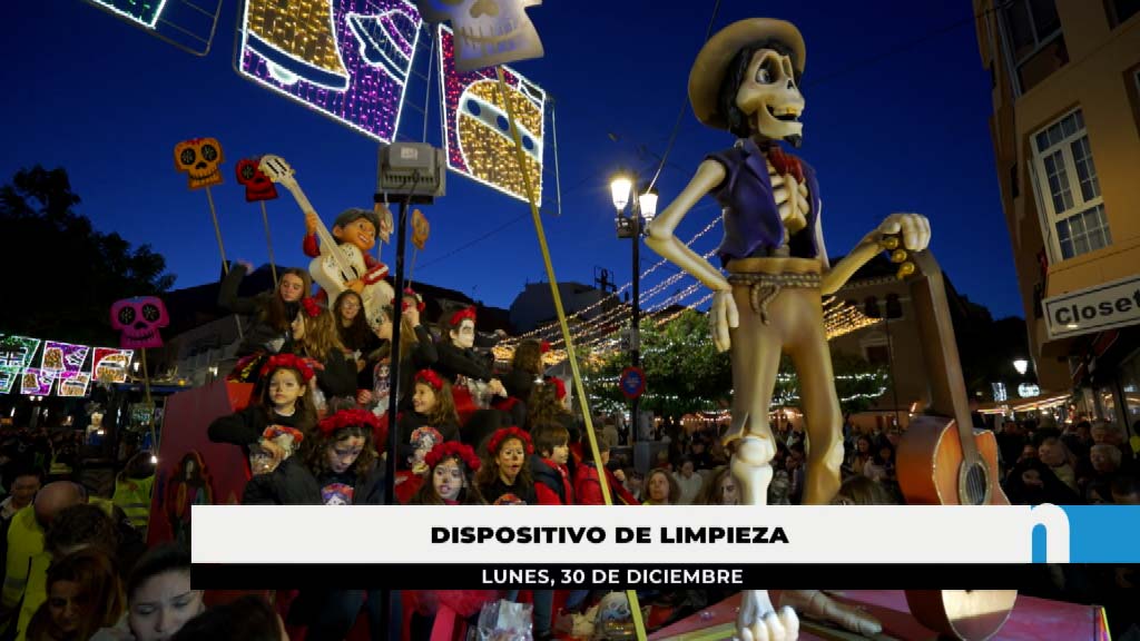 Lee más sobre el artículo Dispositivo especial de limpieza para la Cabalgata de los Reyes Magos