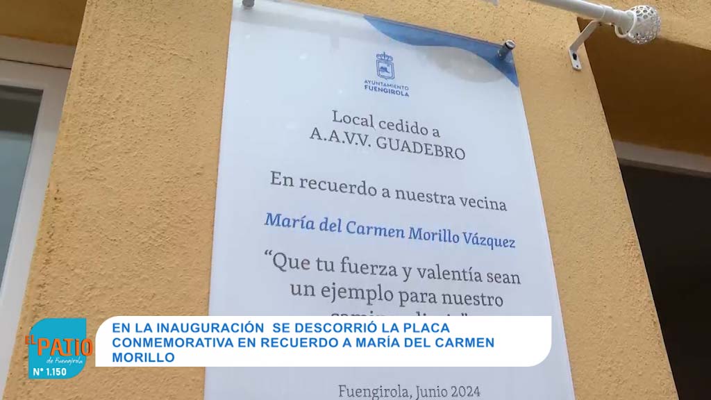Lee más sobre el artículo La asociación de vecinos de Guadebro está de estreno