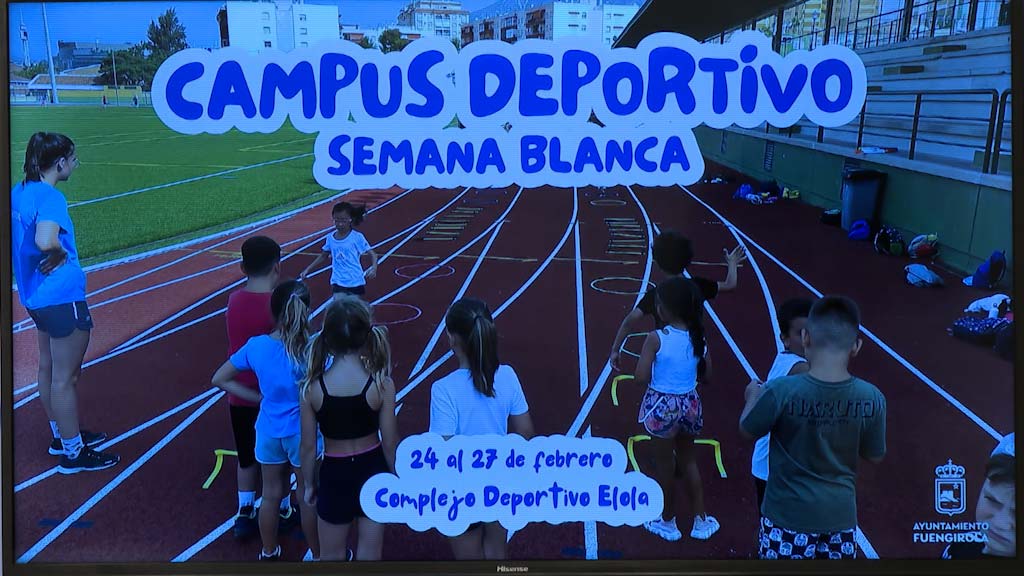 Lee más sobre el artículo Campus Deportivo en Semana Blanca, entre el 24 y el 27 de febrero