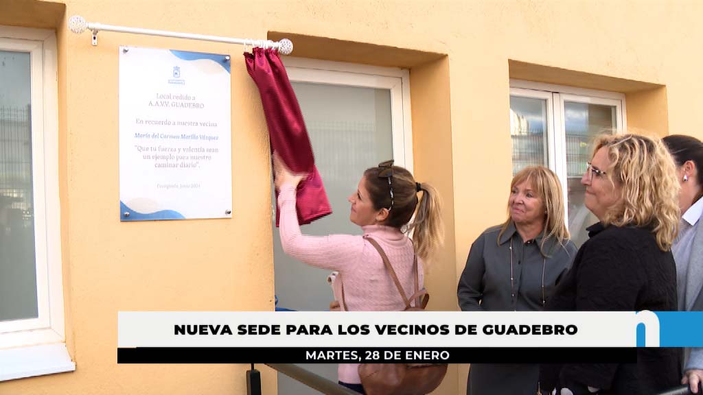 Lee más sobre el artículo El Ayuntamiento cede a los vecinos de Guadebro un local social