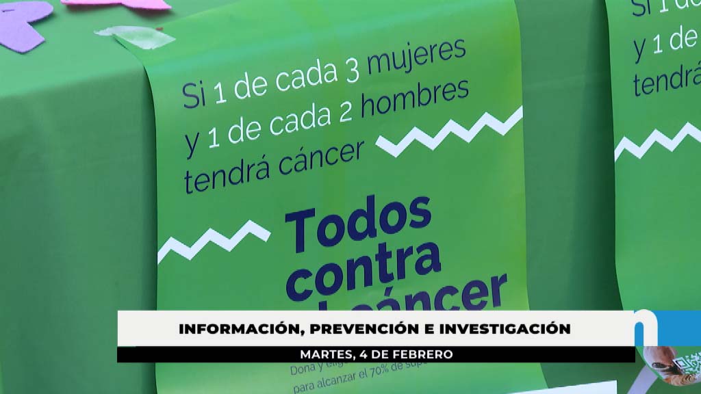 Lee más sobre el artículo Mesas informativas en el Día Internacional del Cáncer