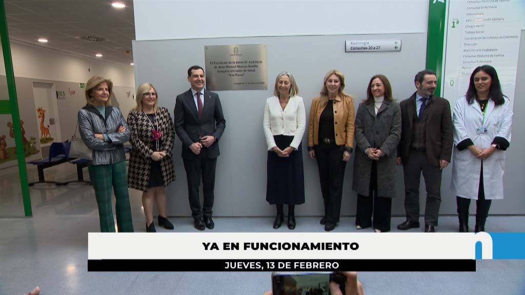 Lee más sobre el artículo Juanma Moreno inaugura el nuevo centro de salud de Los Pacos