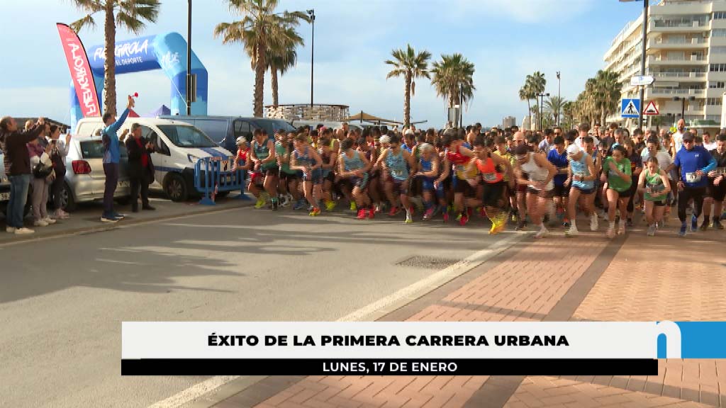 Lee más sobre el artículo Más de 600 corredores participan en la primera carrera urbana del año