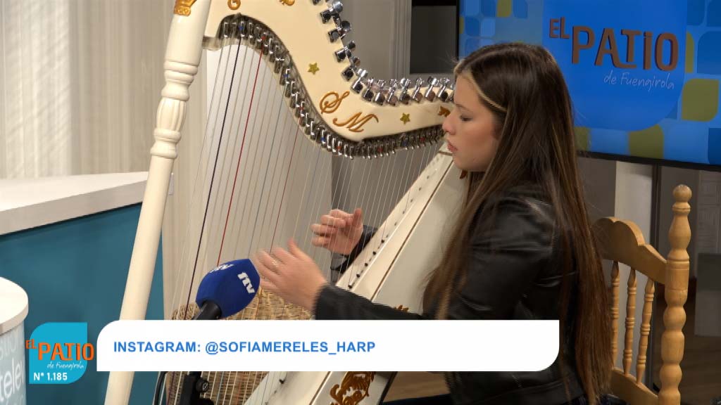 Lee más sobre el artículo Desde Fuengirola, la arpista Sofía Mereles conquista ‘Tierra de talento’