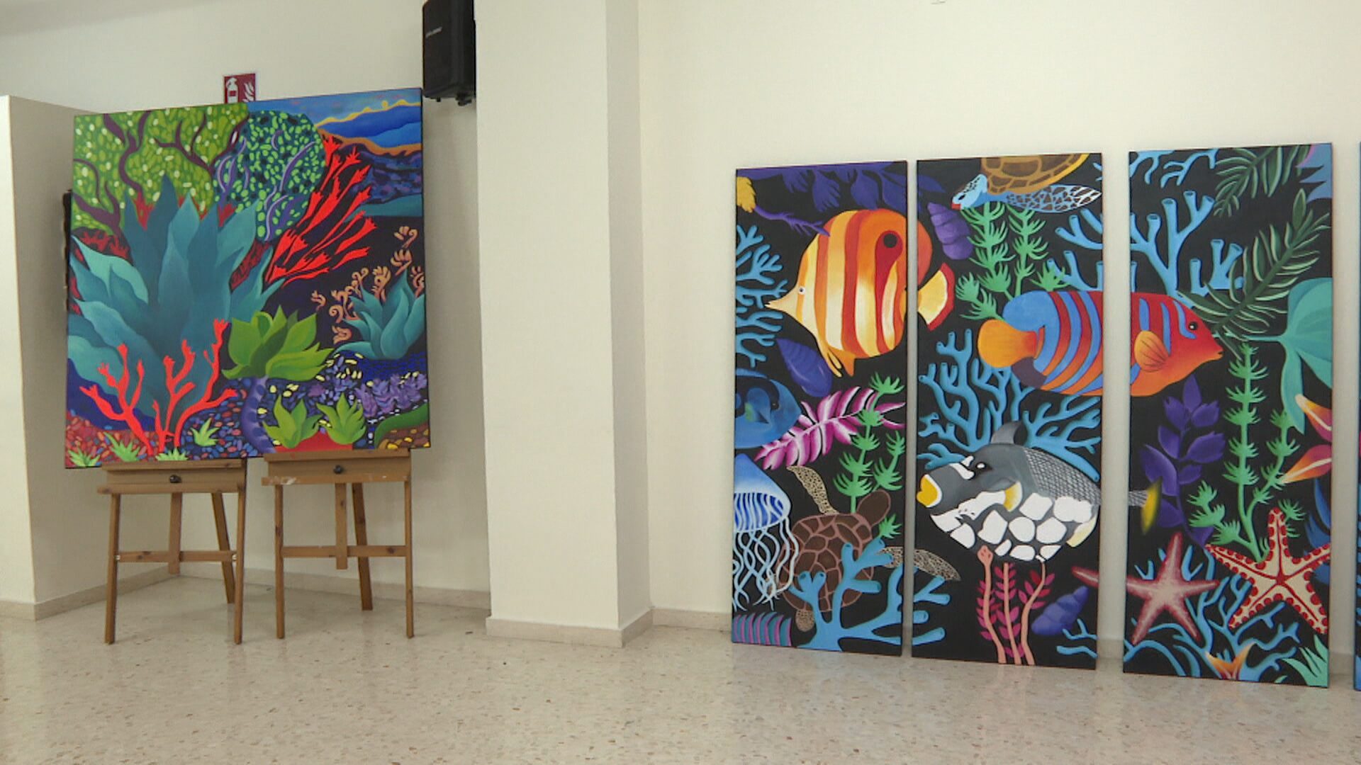 Lee más sobre el artículo Alumnos del Instituto Mercedes Labrador participan en un proyecto artístico con el Hospital Virgen del Rocío de Sevilla