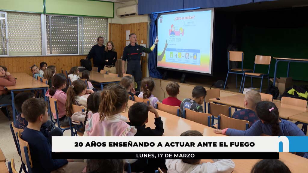 Lee más sobre el artículo La Semana de la Prevención de Incendios comenzará en los colegios el 31 de marzo