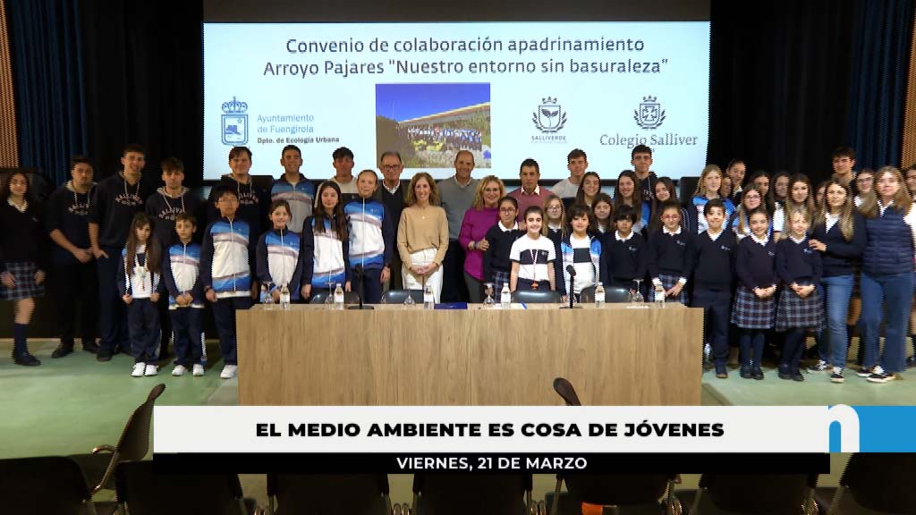 Lee más sobre el artículo Alumnos del Colegio Salliver mantendrán limpio el arroyo Pajares