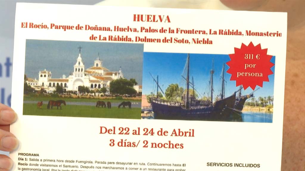 Lee más sobre el artículo Últimas plazas para viajar a Huelva y Toledo con Tercera Edad