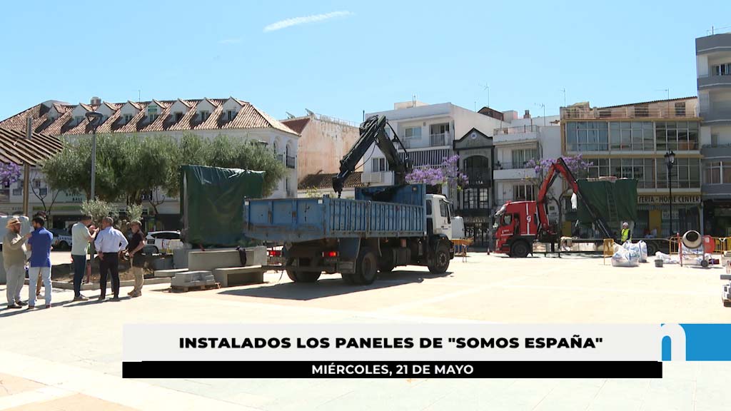 Lee más sobre el artículo El Ayuntamiento ultima la instalación de la obra cultural y didáctica ‘Somos España’