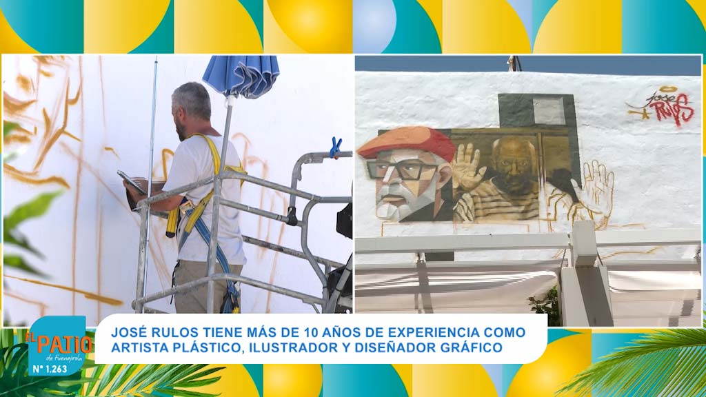 Lee más sobre el artículo La Bodega Restaurante Charolais mejora su imagen con graffiti del artista José Rulos