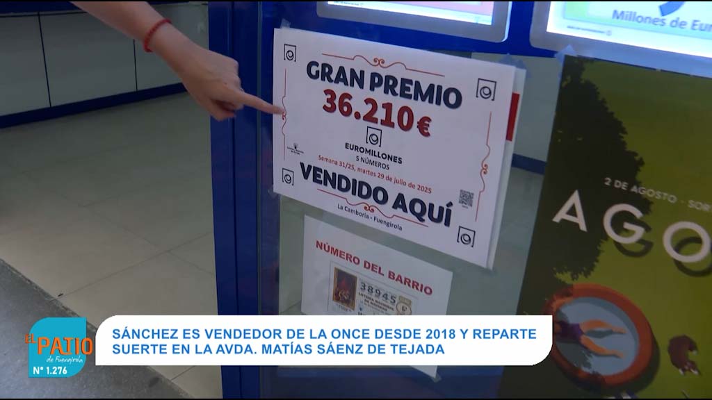Lee más sobre el artículo La suerte deja en Fuengirola más de 300.000 euros