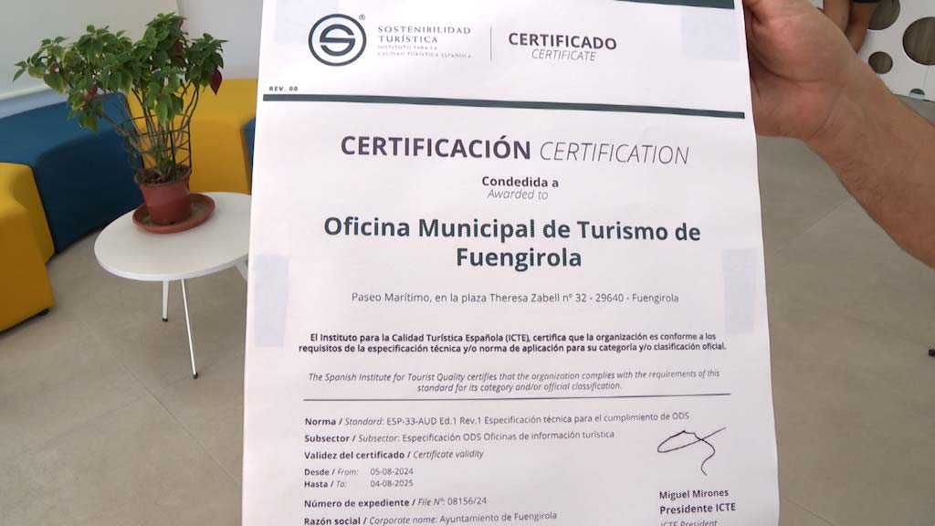 Lee más sobre el artículo La Oficina Turismo obtiene la “S” de Sostenibilidad y la “Q” de Calidad